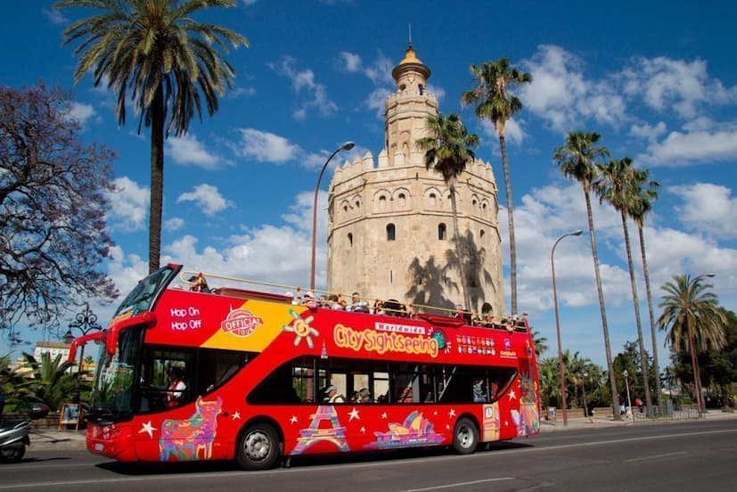 Bus turístico de Sevilla